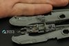 Quinta Studio QD72141 Me 410 3D-Printed coloured Interior on decal paper (Airfix) 1/72